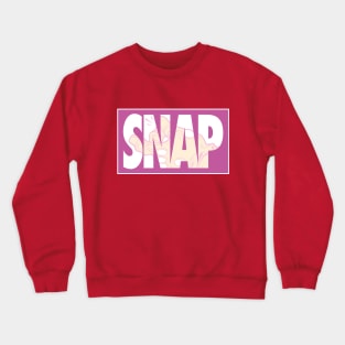 Snap Comic PURPLE Crewneck Sweatshirt